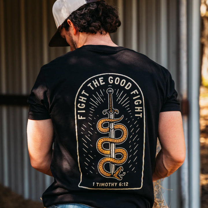 Yee Yee Fight The Good Fight T-Shirt - back