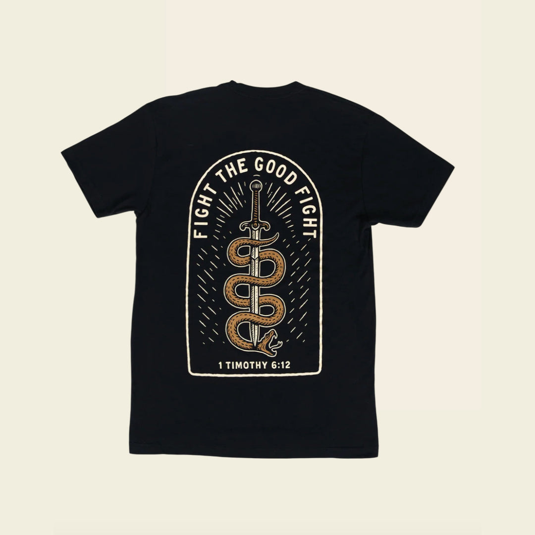 Yee Yee Fight The Good Fight T-Shirt - back flat