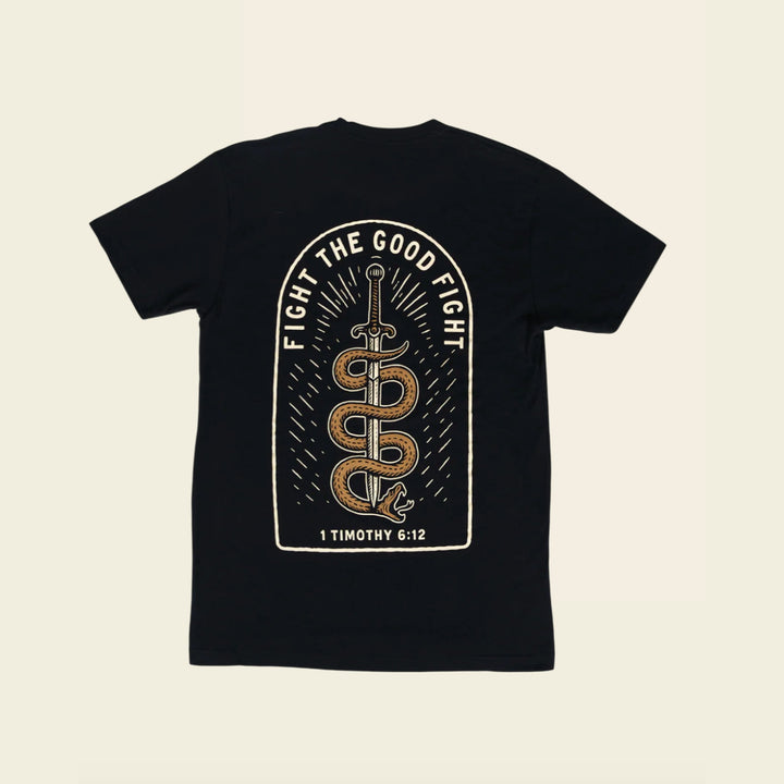 Yee Yee Fight The Good Fight T-Shirt - back flat