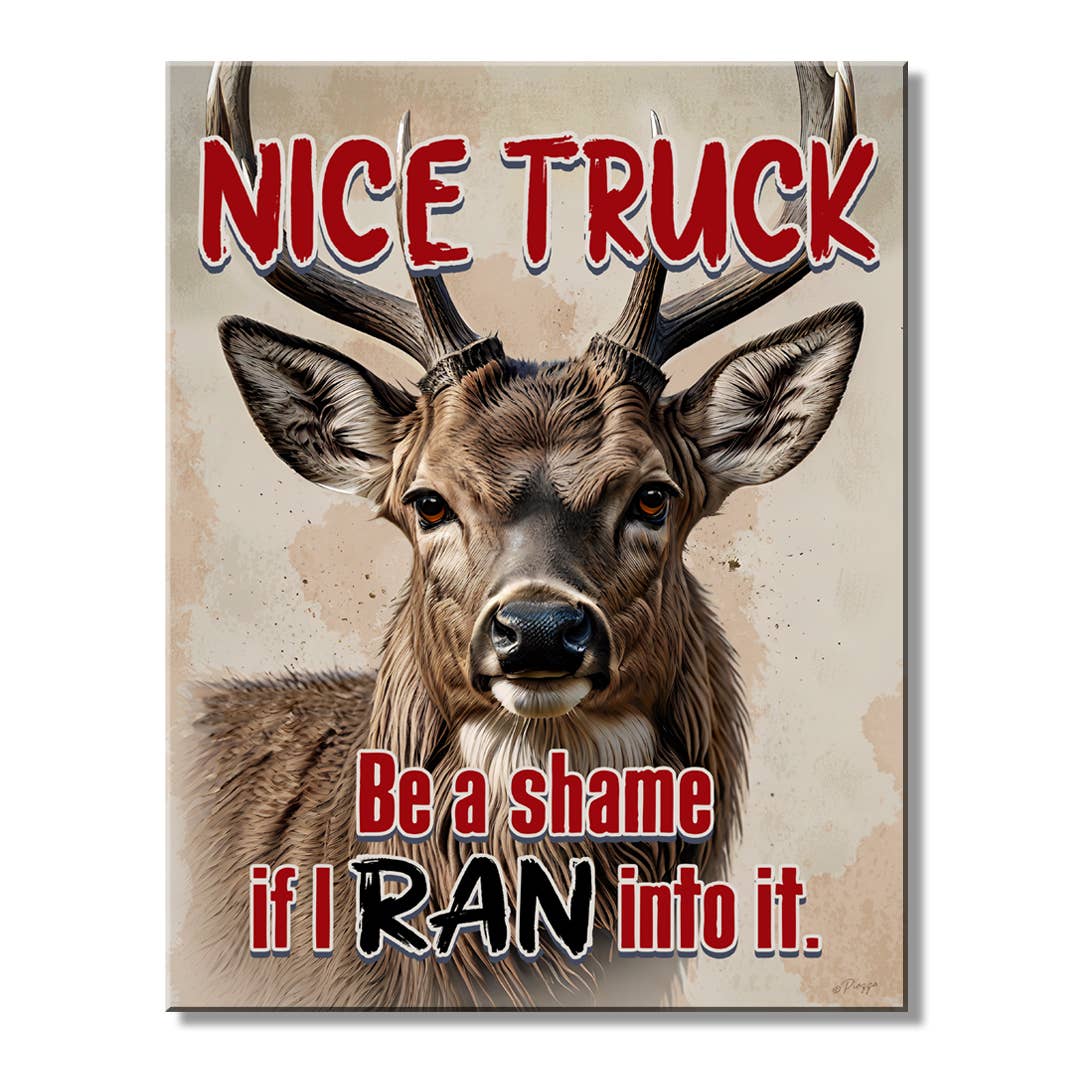 Nice Truck Tin Sign