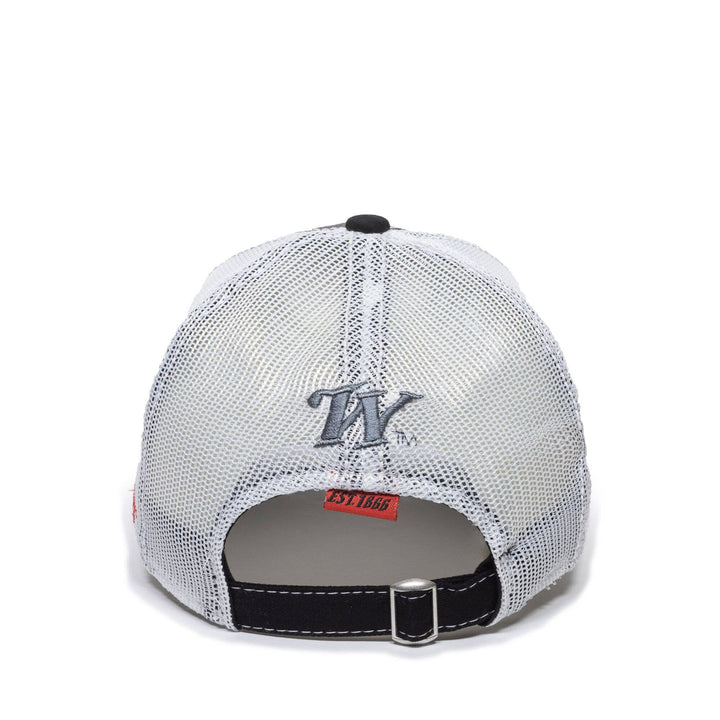 Winchester Horse and Rider Light Gray Cap