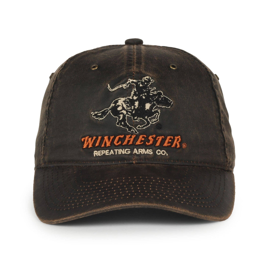Winchester Horse and Rider Dark Brown Dad Hat