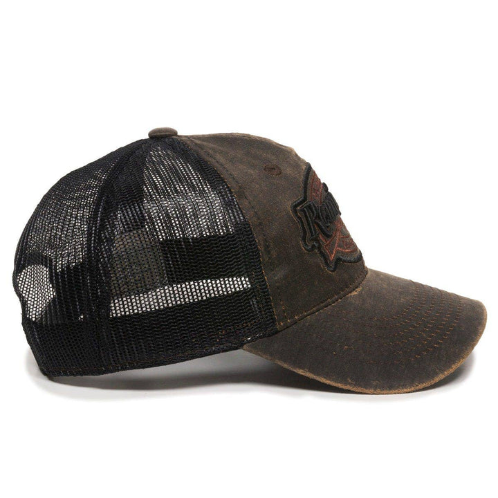 Remington Dark Brown Logo Trucker Hat