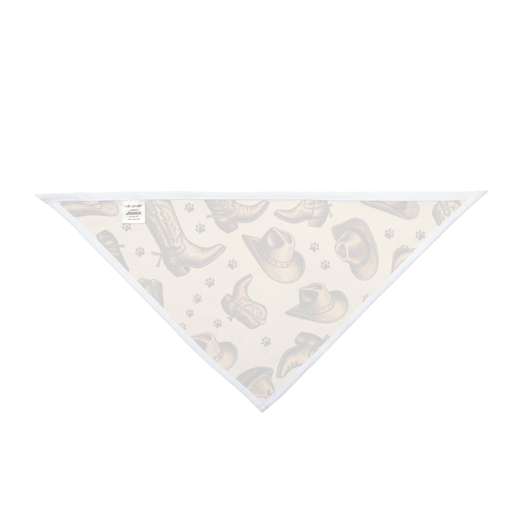 Western Cowboy Hat Pet Bandana