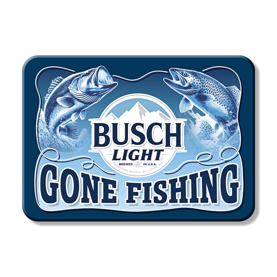 Magnet: Busch Light Gone Fishing