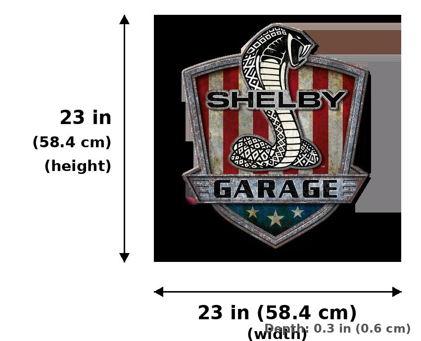 23 MDF Shelby Garage - Measurements