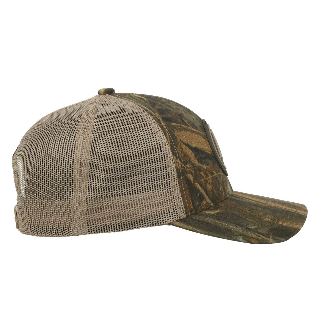 Remington Tan Logo Trucker Hat in Realtree Max-7 Camo
