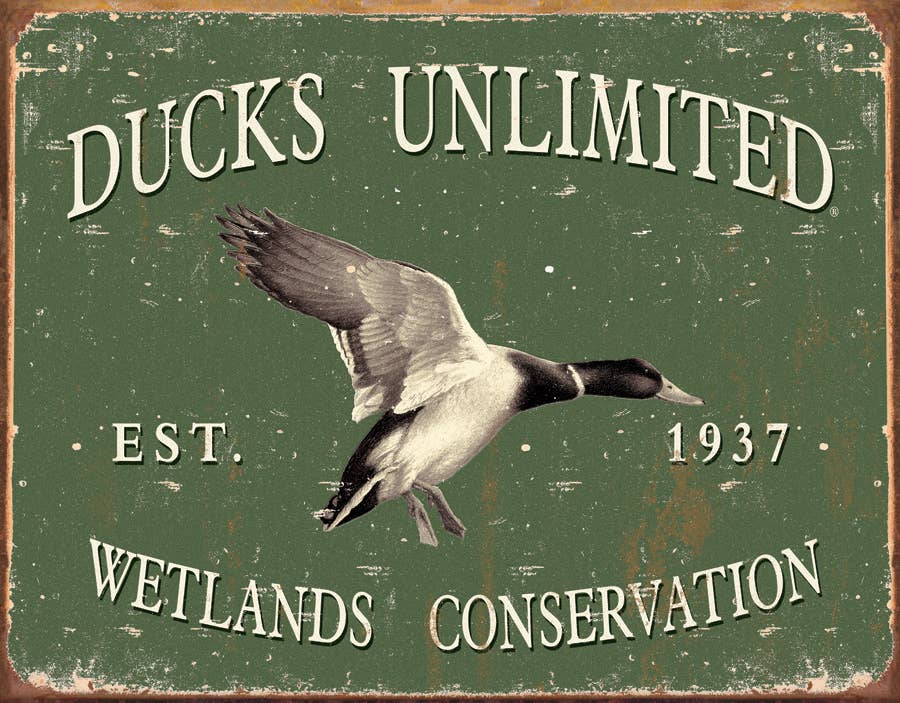 Ducks Unlimited - Since 1937 Tin Sign