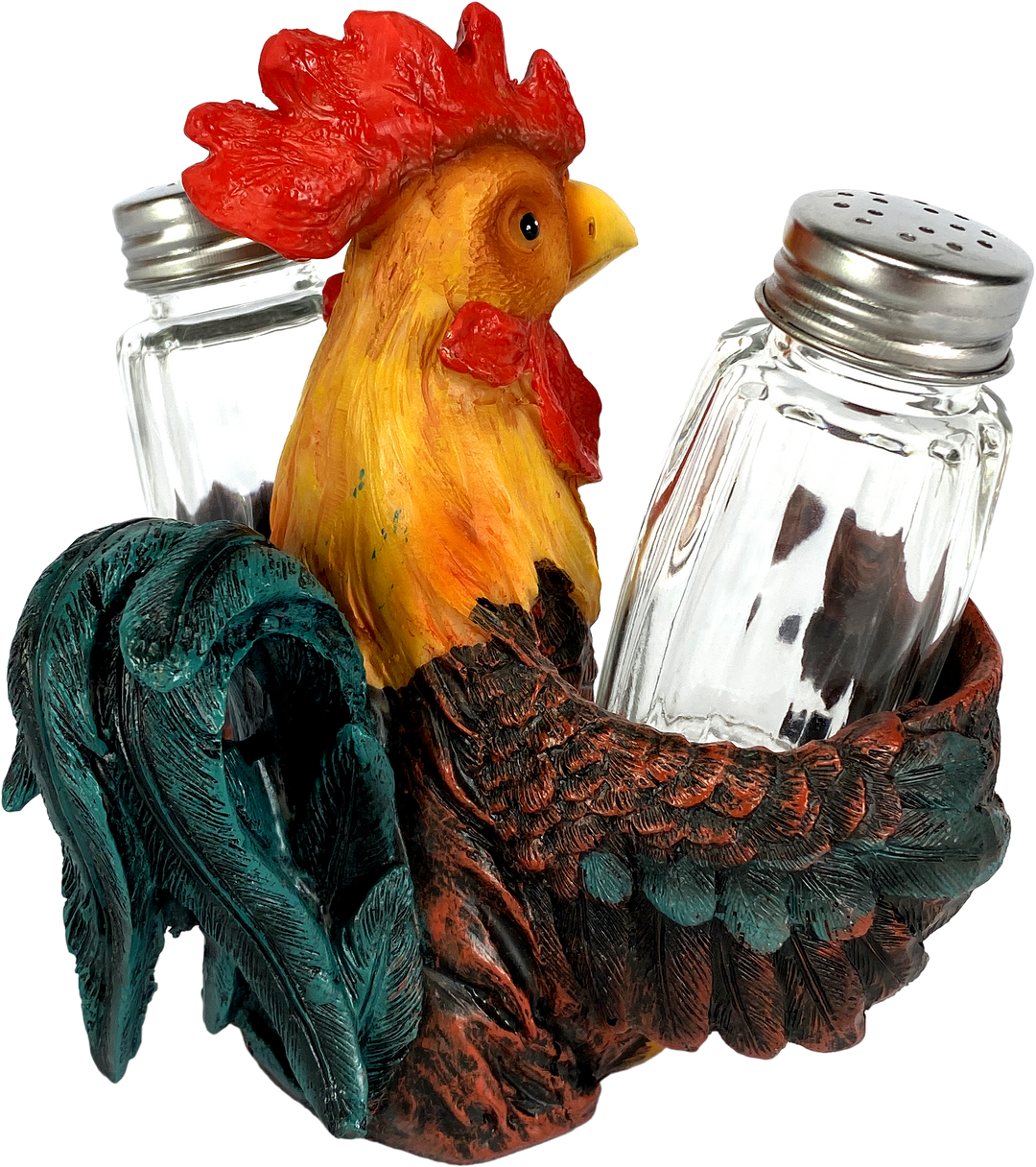 Salt and Pepper Shakers-Rooster