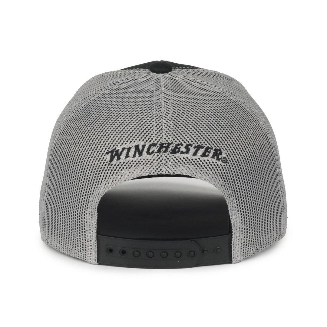 Winchester Horse and Rider Black Trucker Hat