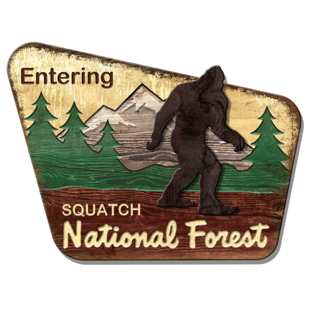 23" MDF Squatch Forest