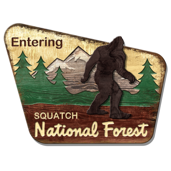 23" MDF Squatch Forest