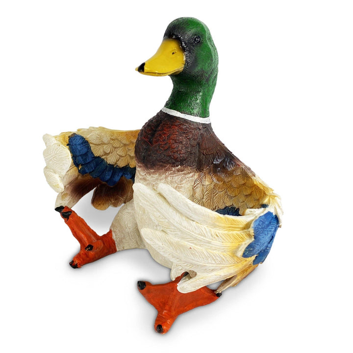 Salt and Pepper Shakers-Duck Holding