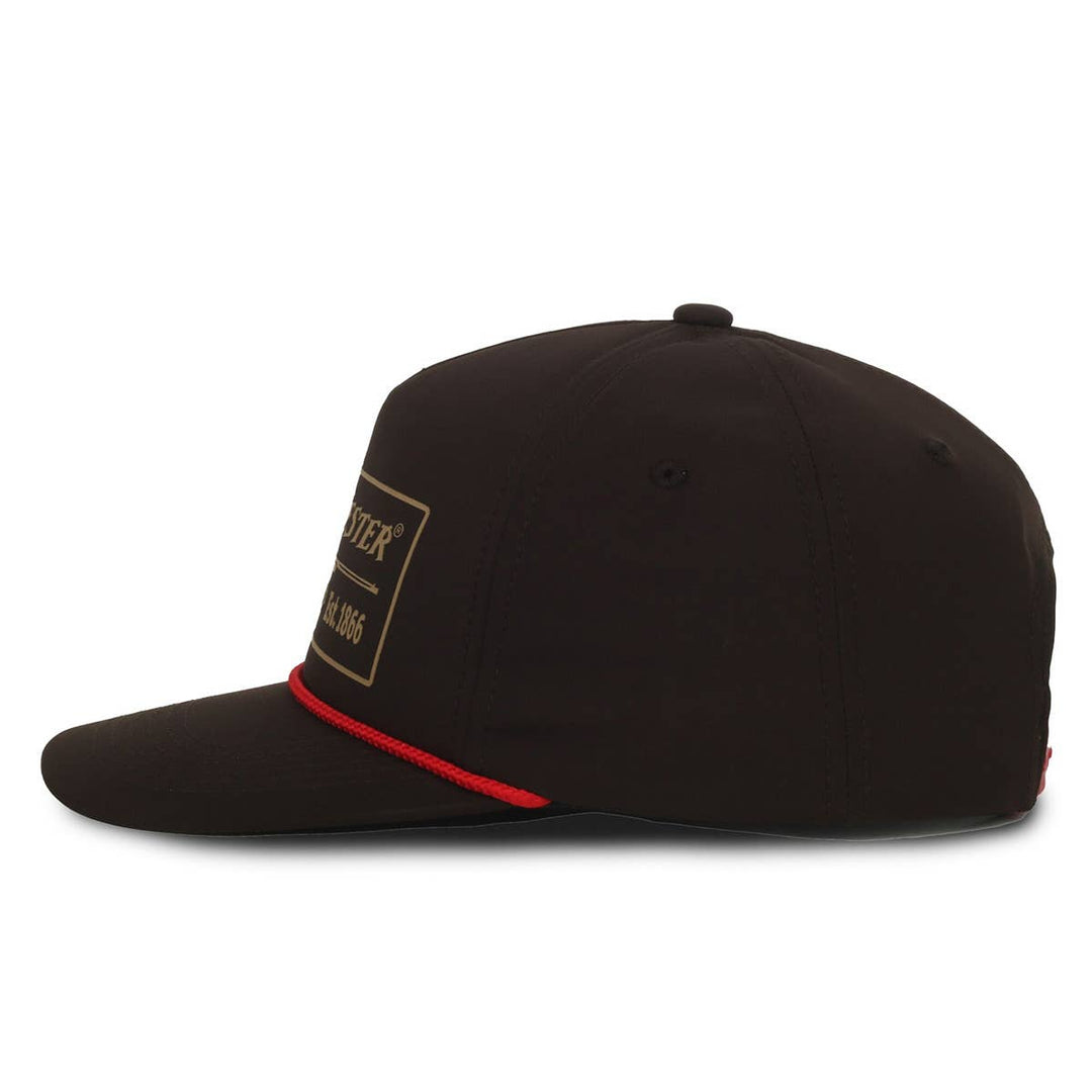 Winchester Chocolate Brown 5-Panel Cap