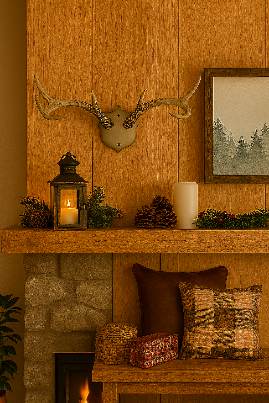 ANTLER WALL RACK - COZY PINES COLLECTIONS