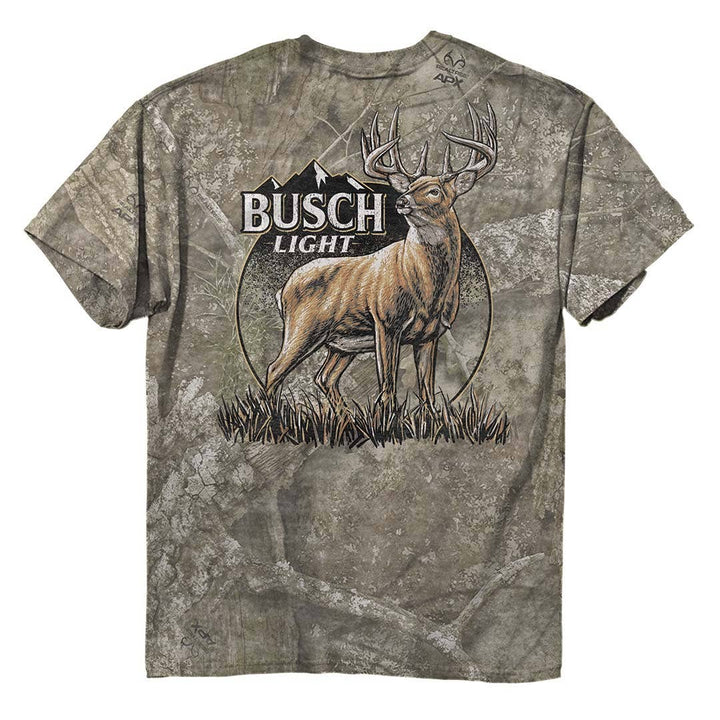 Busch Light - Camo Buck T-Shirt