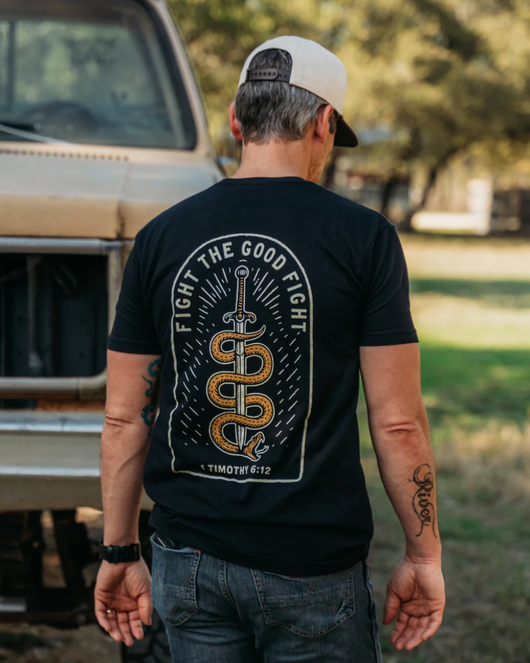 T shirts Yee Yee - Fight The Good Fight