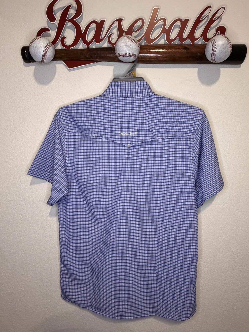 Cabana’s Ranch Shirt - Pearl Snap (Blue Chess)