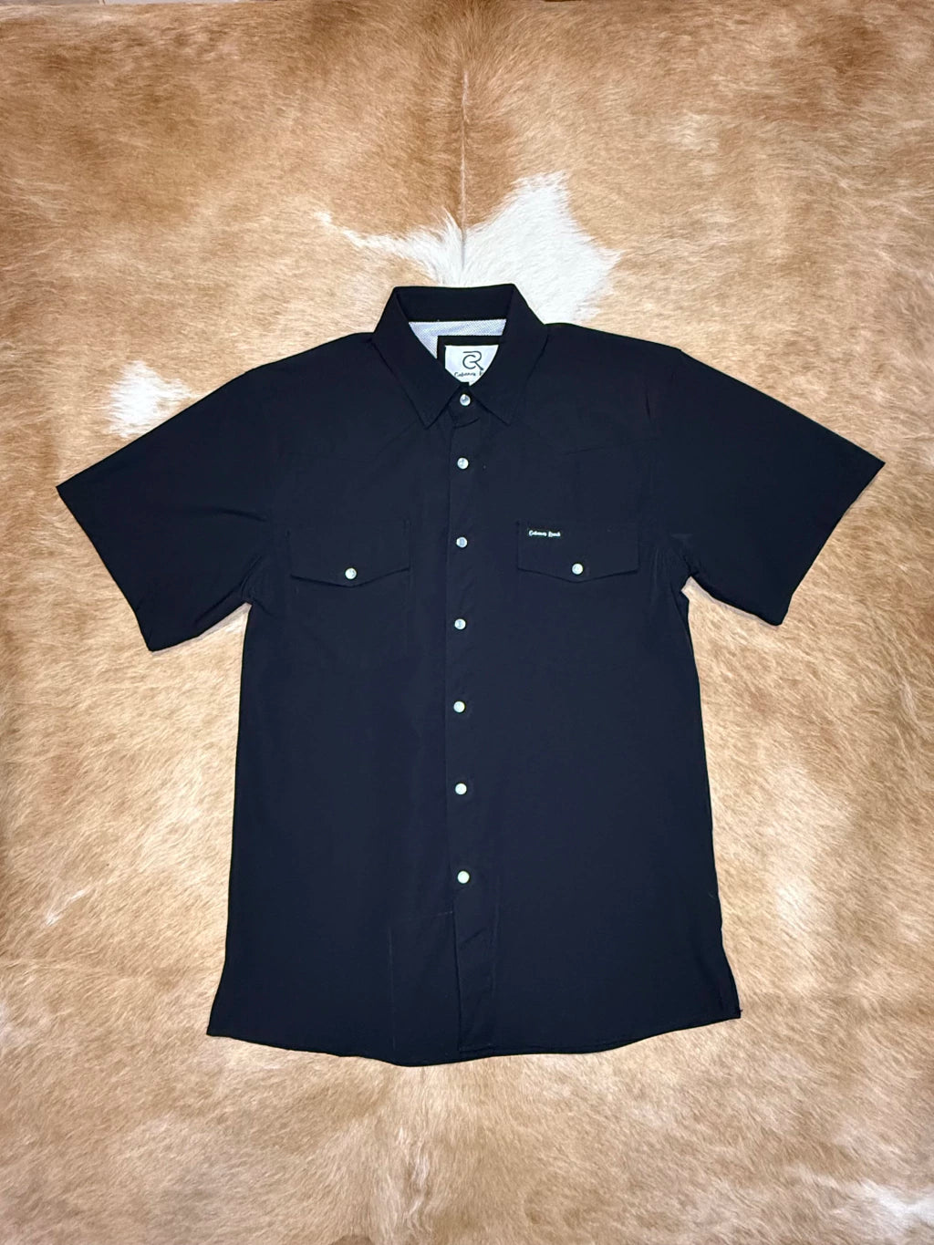 Cabana’s Ranch Shirt - Pearl Snap (Black / Water Repellent)