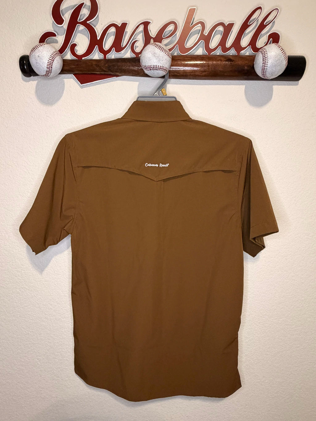 Cabana’s Ranch Shirt - Pearl Snap (Terracotta / Water Repellent)