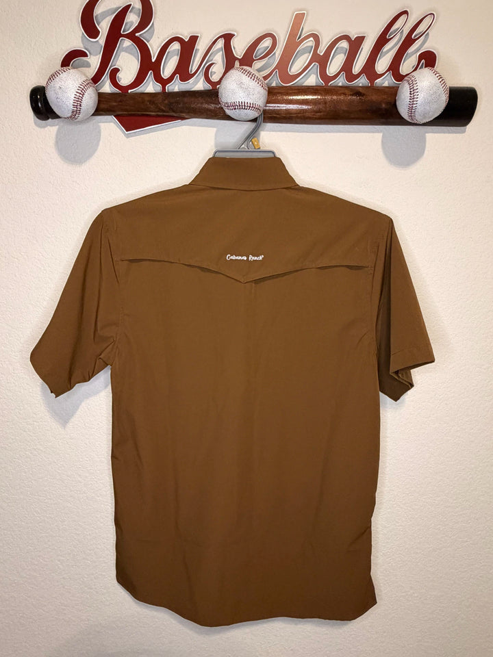Cabana’s Ranch Shirt - Pearl Snap (Terracotta / Water Repellent)