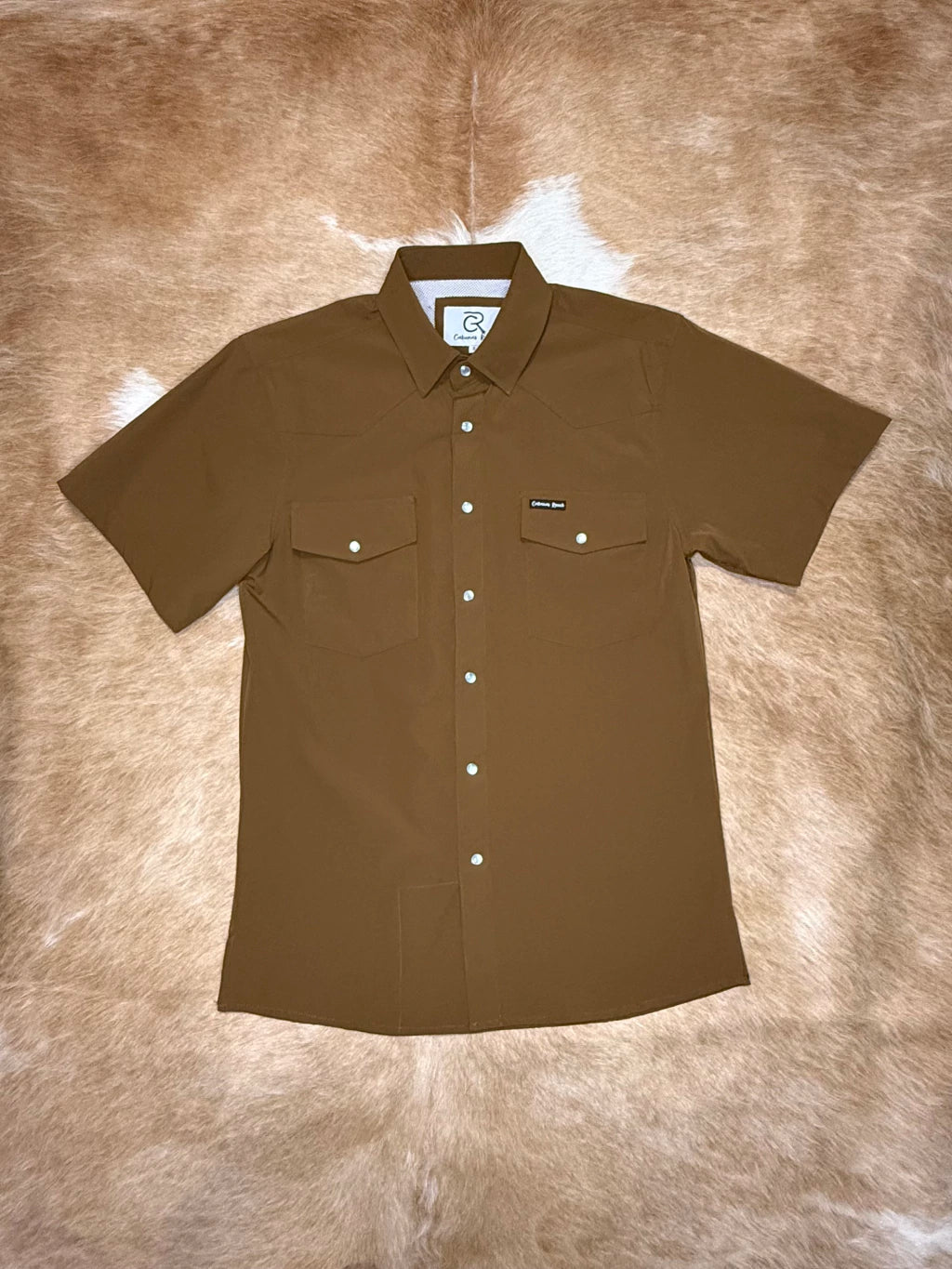 Cabana’s Ranch Shirt - Pearl Snap (Terracotta / Water Repellent)