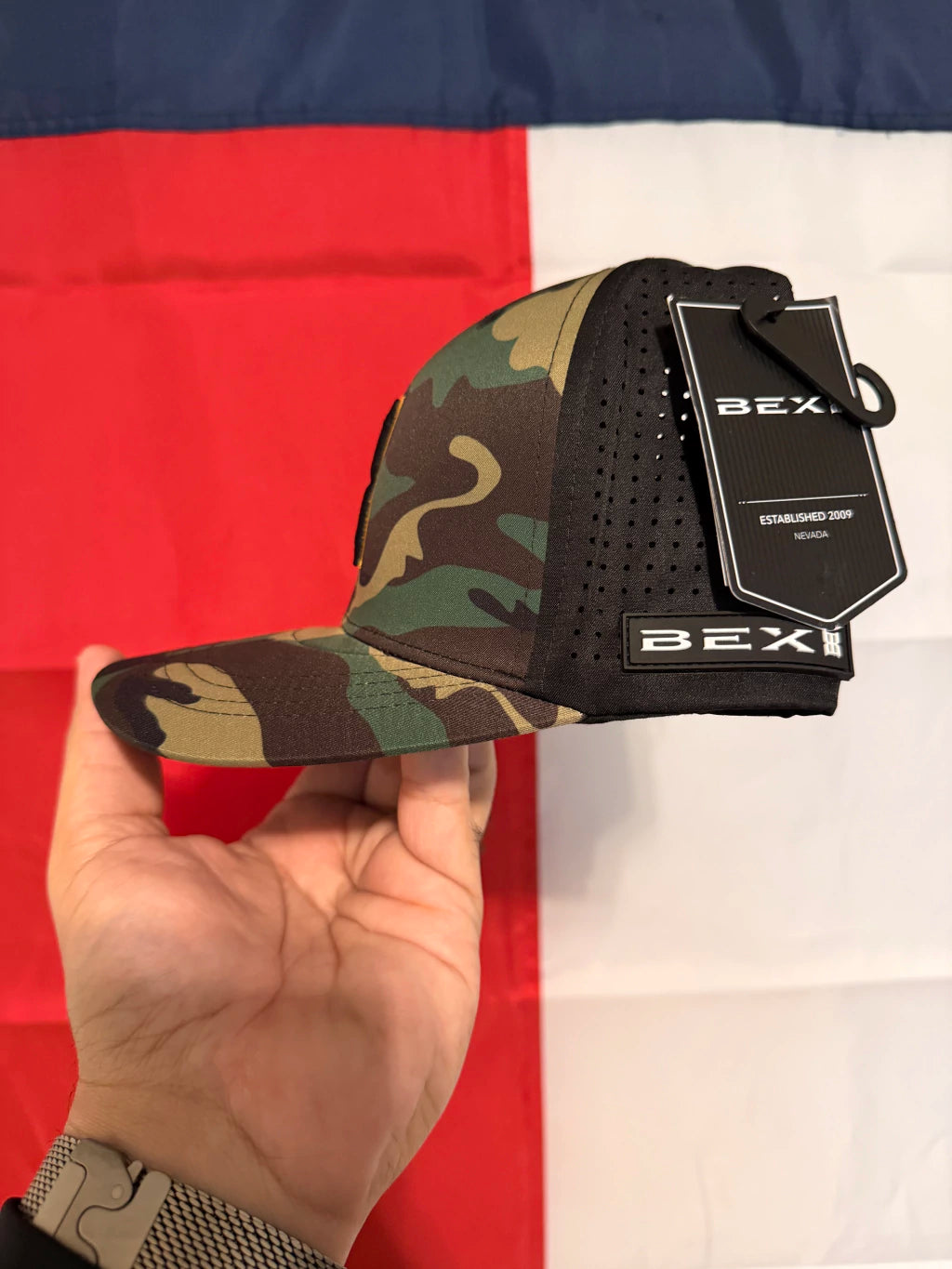 Cap BEX - Perf Camo Icon