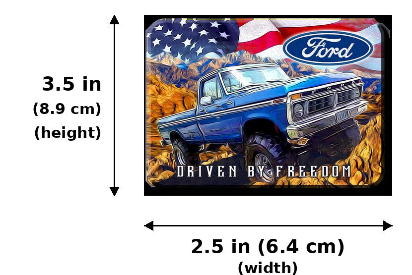 Magnet: Ford Freedom Truck - Measurements