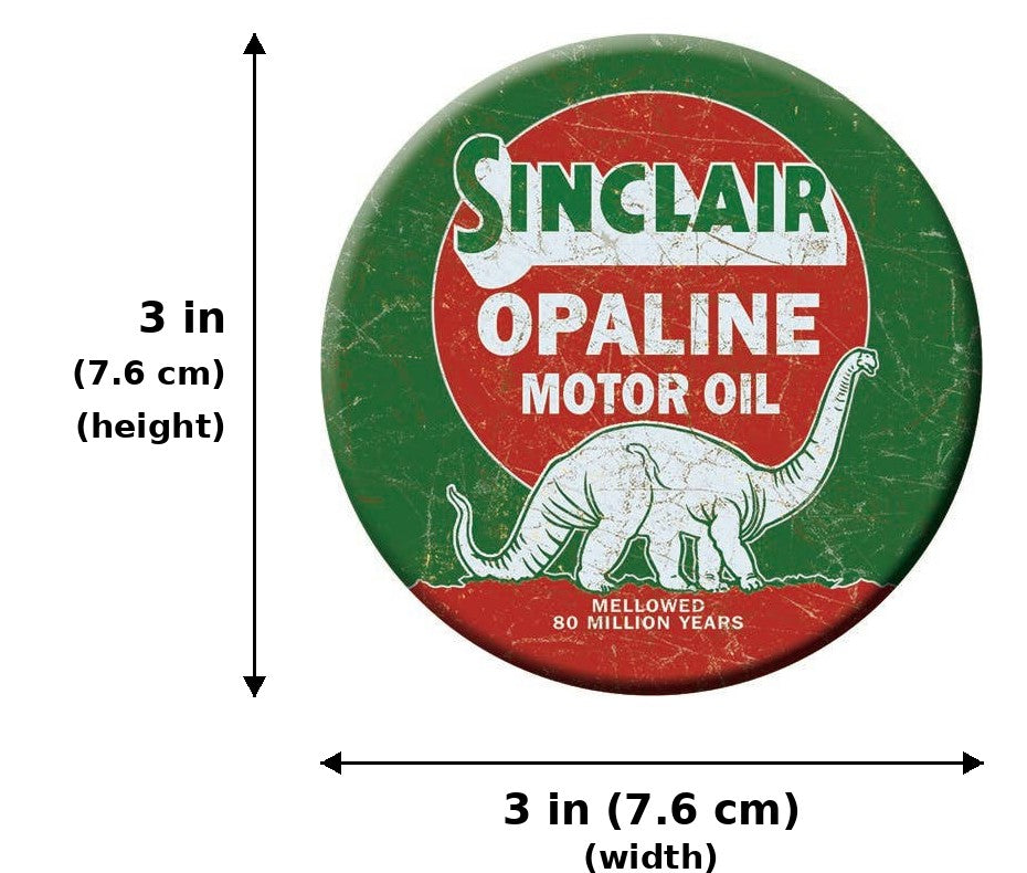 Magnet: Sinclair Opaline Round - Measurements