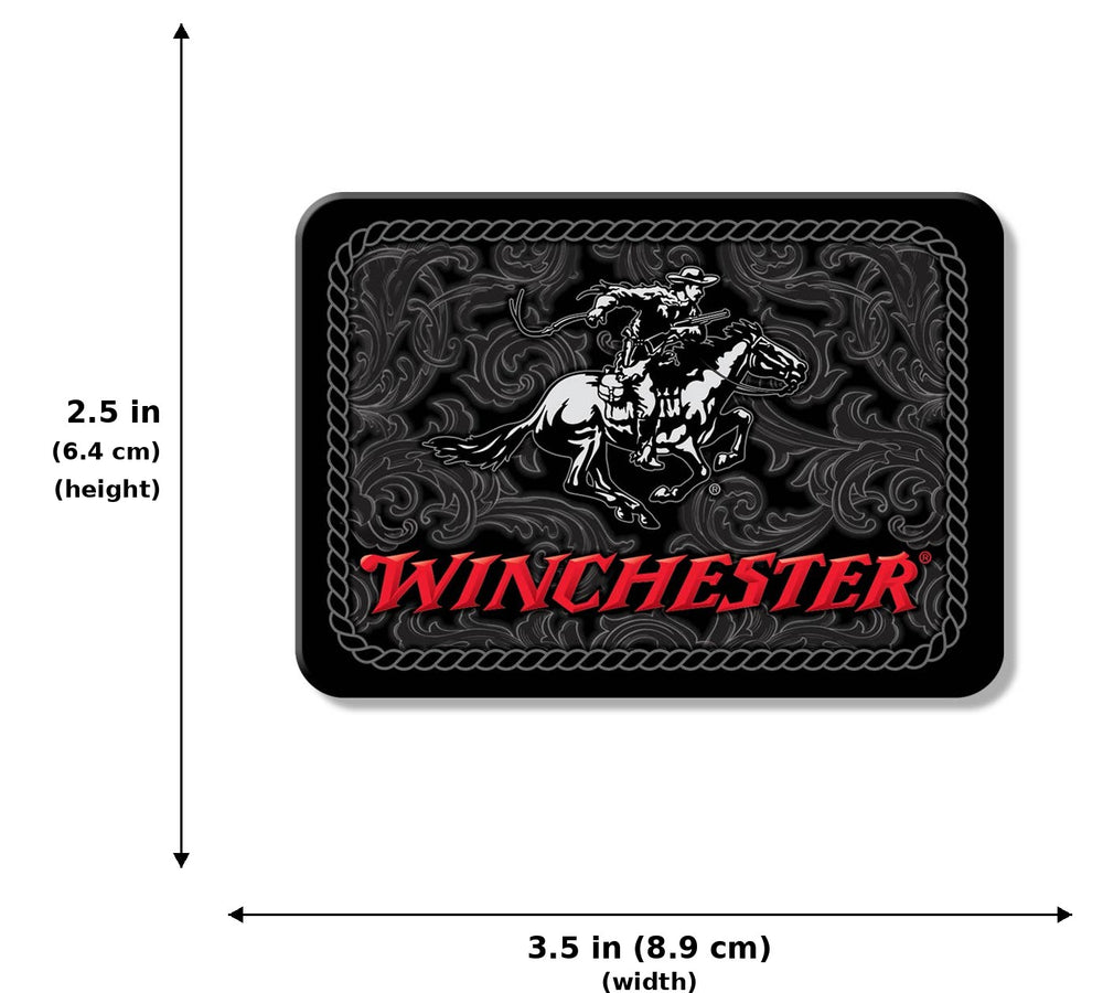 Magnet: Winchester Buckle - Measurements