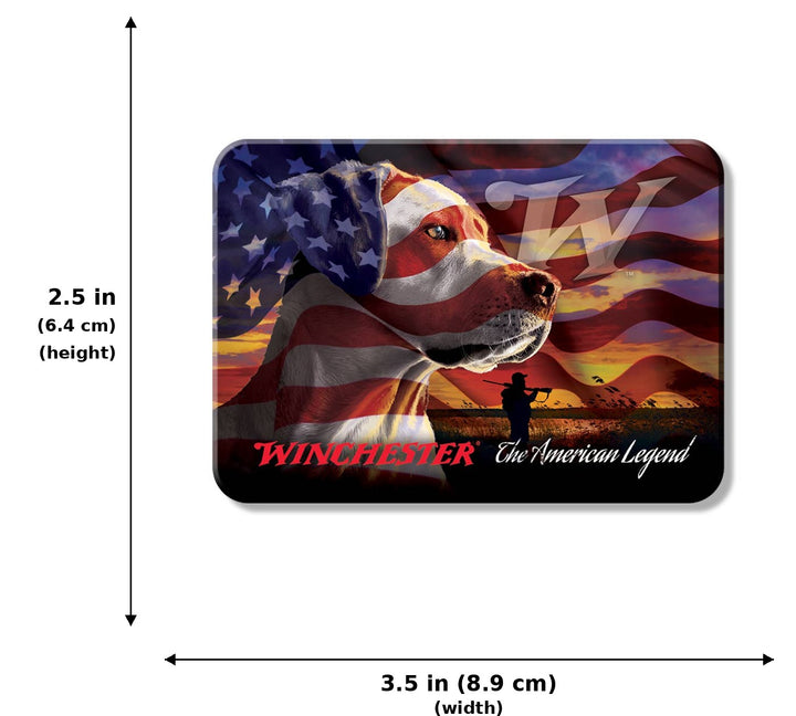 Magnet: Winchester Labrador - Measurements