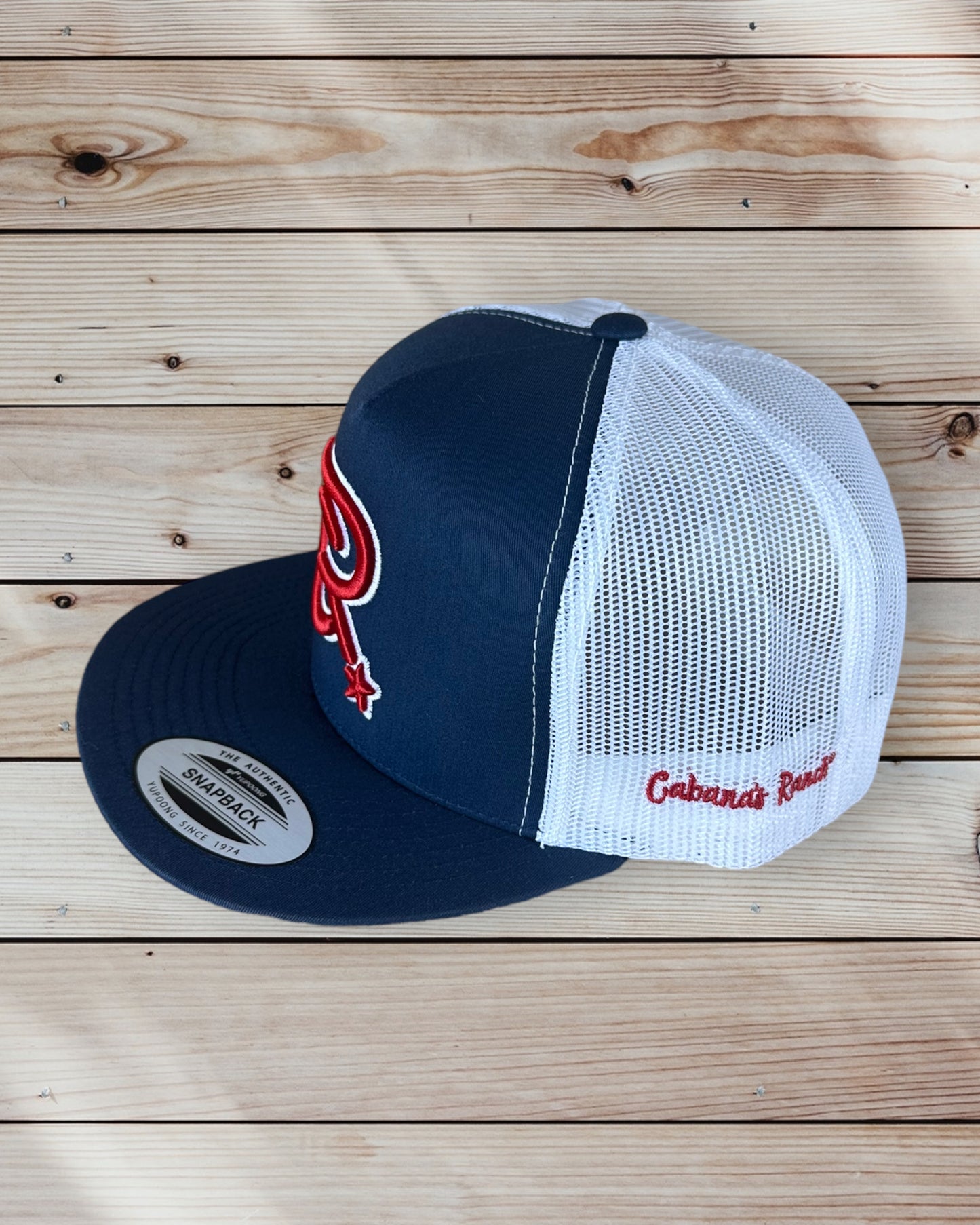 Cabana's Ranch cap (blue and white)