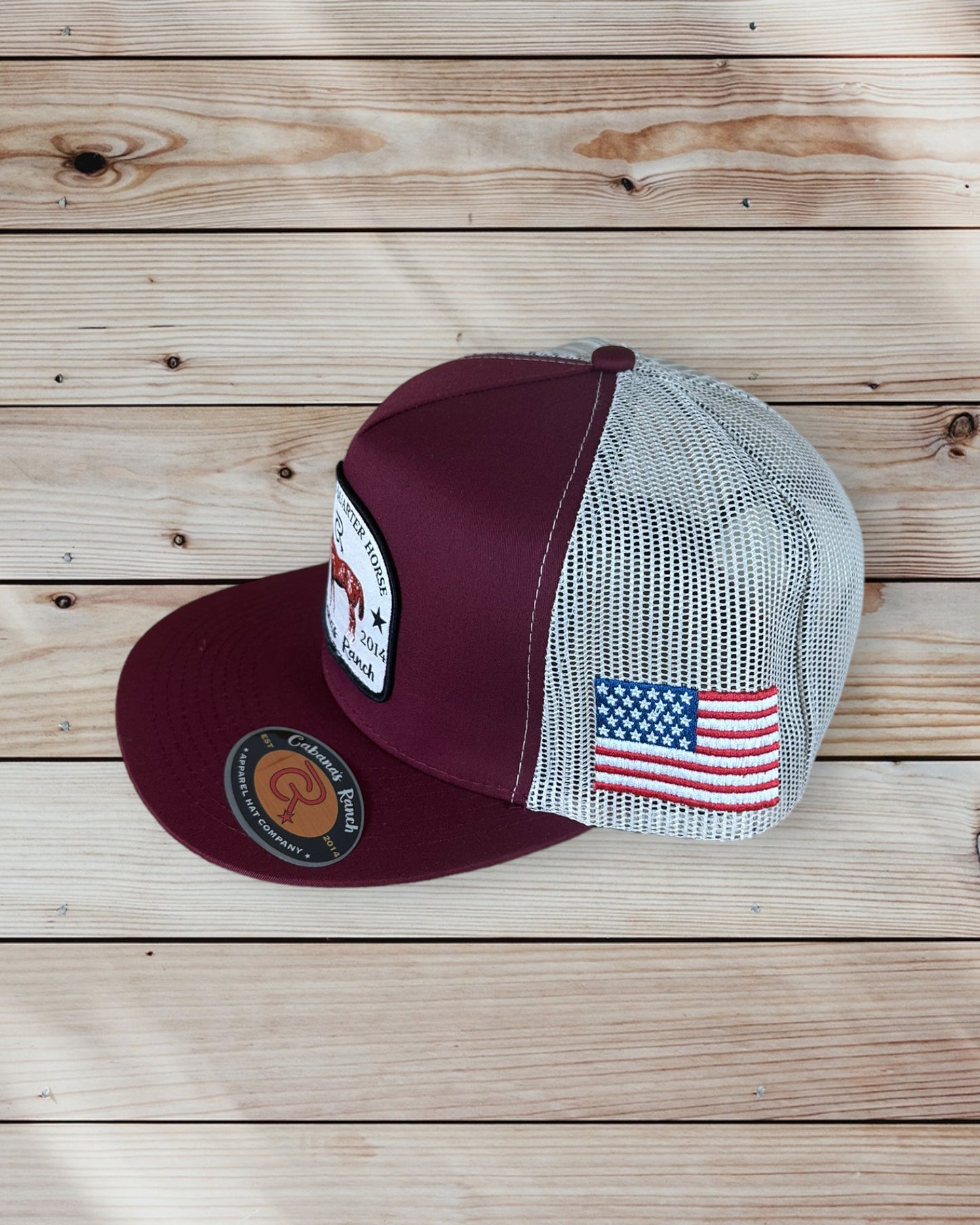 Cabana's Ranch - Quarter Horse ( wine / beige )