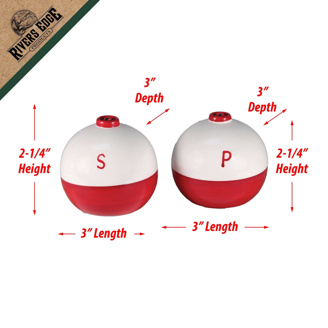 Salt and Pepper Shakers-Bobber