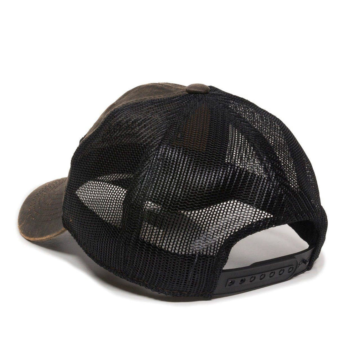 Remington Dark Brown Logo Trucker Hat