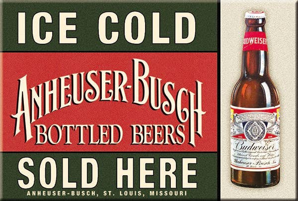 Magnet: Budweiser - Ice Cold