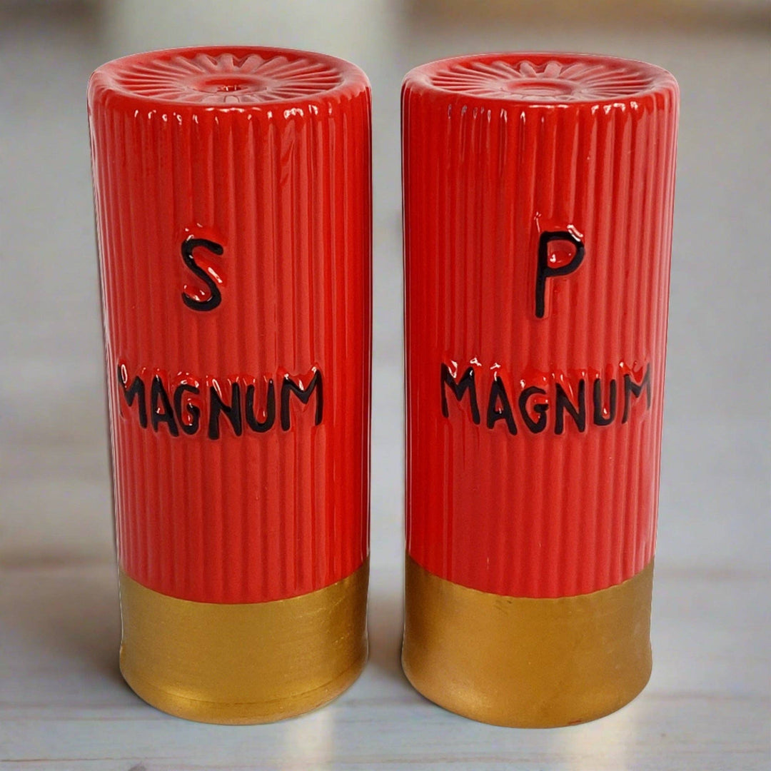 Salt and Pepper Shakers-Shot Shell