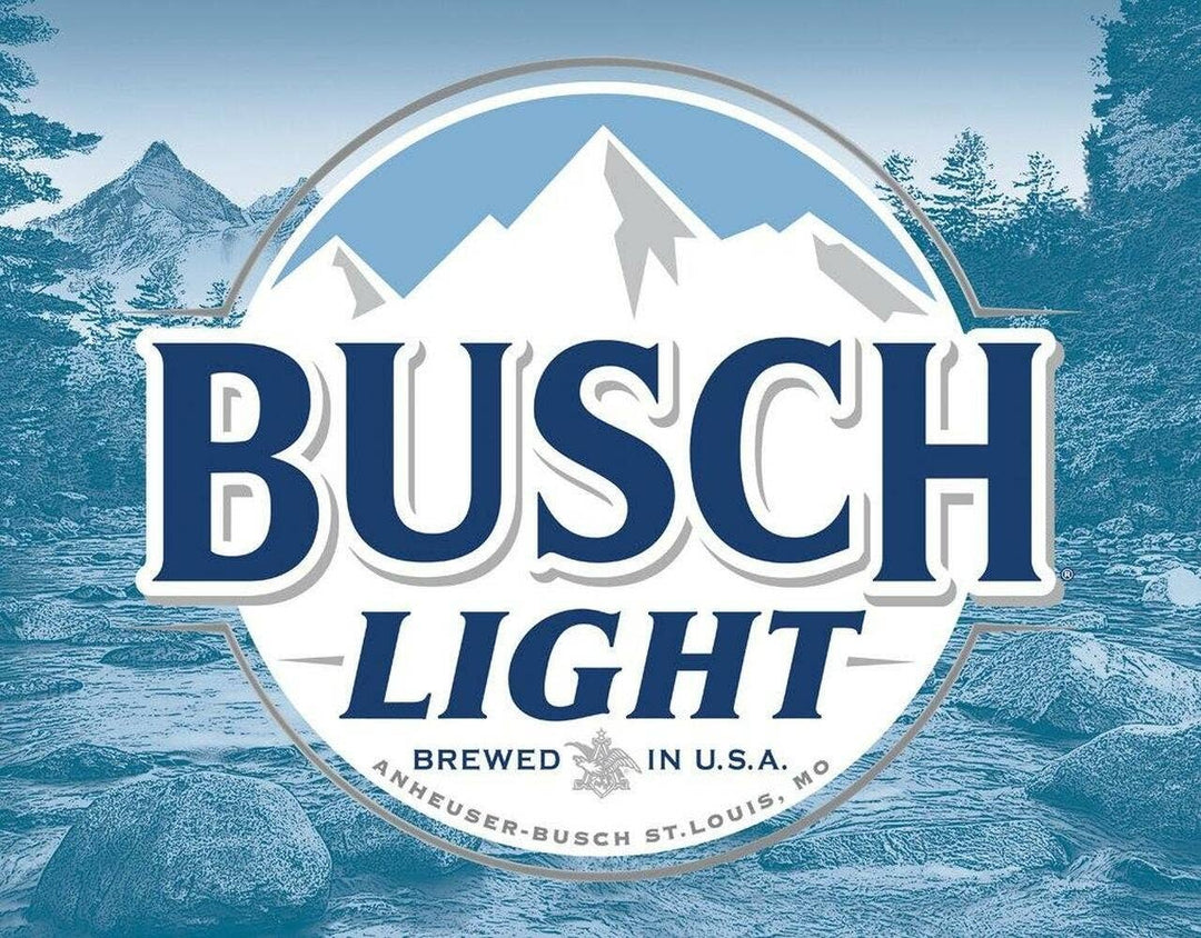 Busch Light Logo Tin Sign