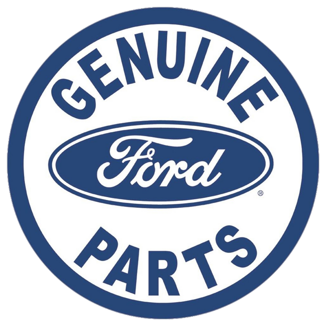 ROUND - Ford Parts Tin Sign