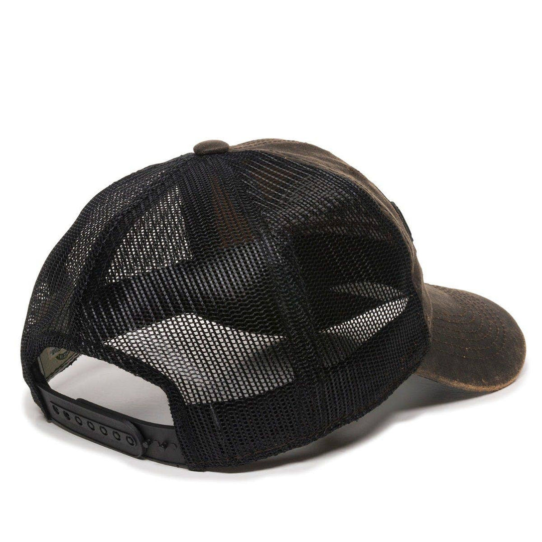 Remington Dark Brown Logo Trucker Hat