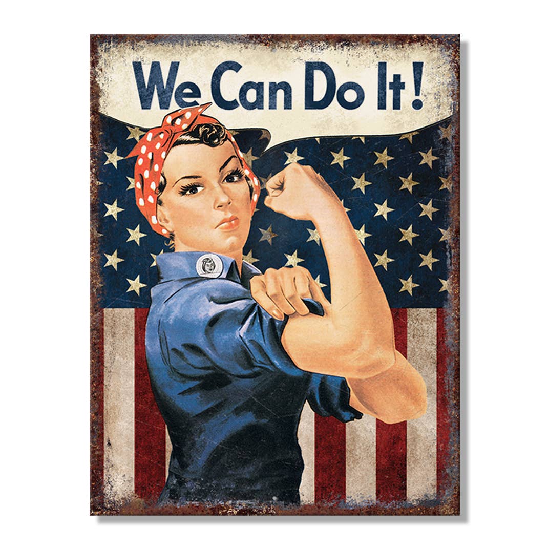 SH - Rosie Do It 8.25in. x 10.75in. Tin Sign