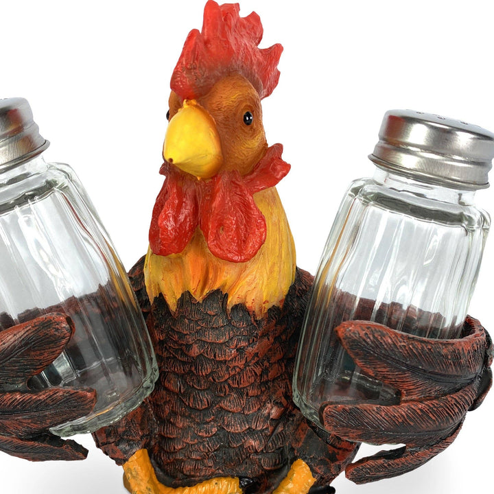 Salt and Pepper Shakers-Rooster