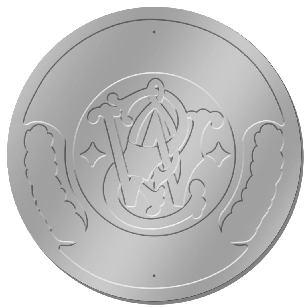 ROUND - Smith &amp; Wesson - Round Tin Sign