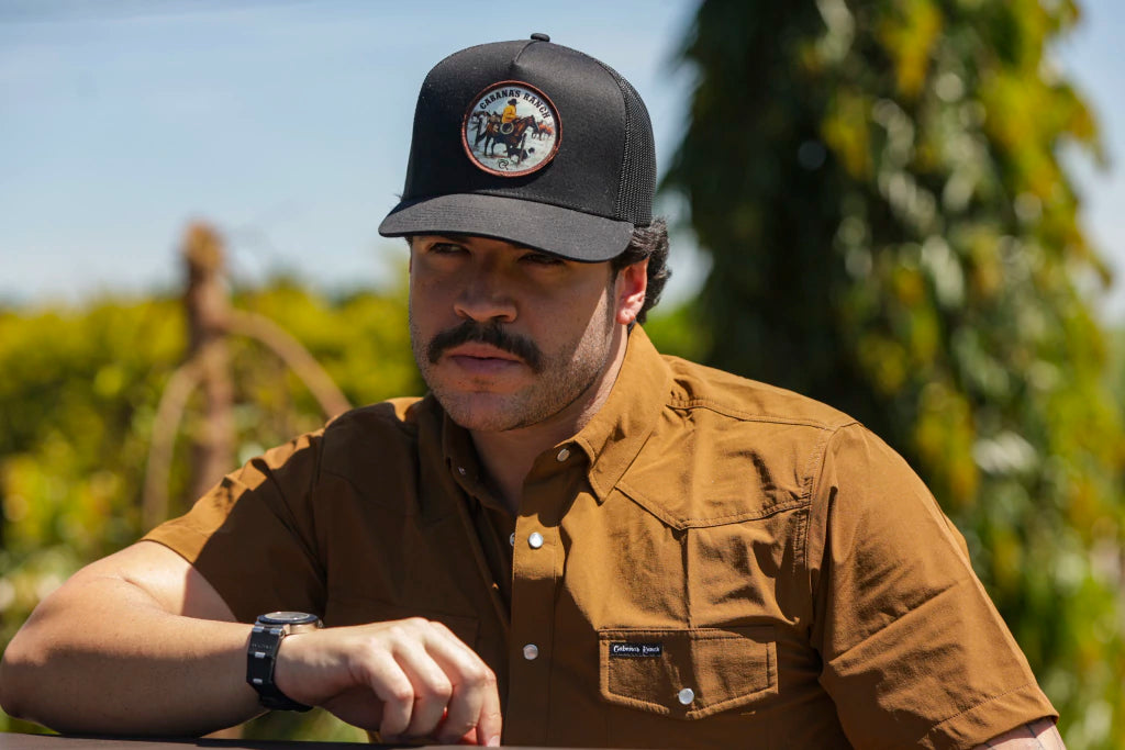 Cabana’s Ranch Shirt - Pearl Snap (Terracotta / Water Repellent)