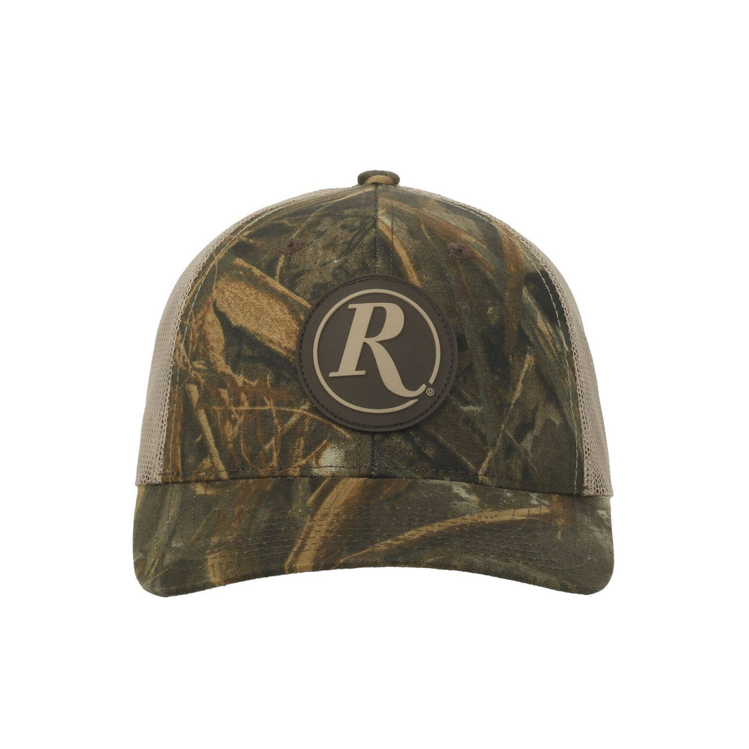 Remington Tan Logo Trucker Hat in Realtree Max-7 Camo