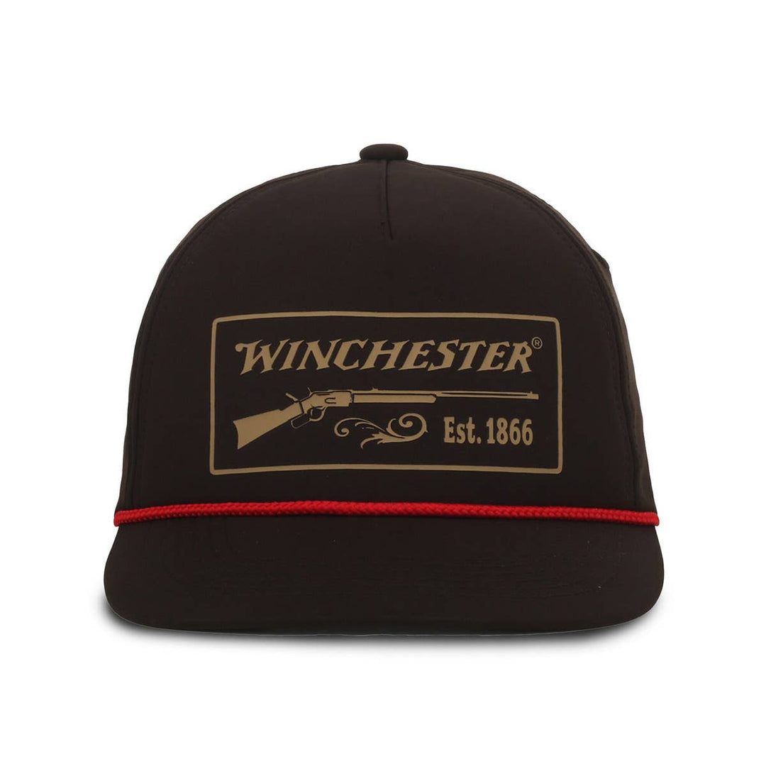 Winchester Chocolate Brown 5-Panel Cap