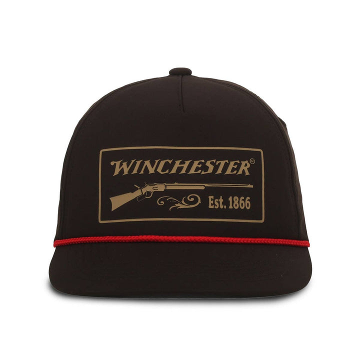 Winchester Chocolate Brown 5-Panel Cap