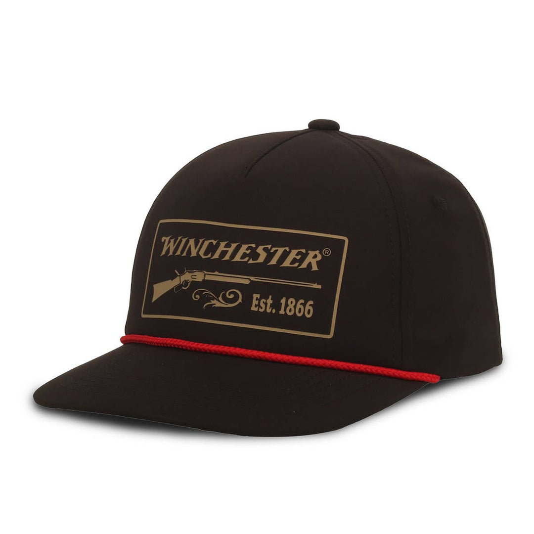 Winchester Chocolate Brown 5-Panel Cap
