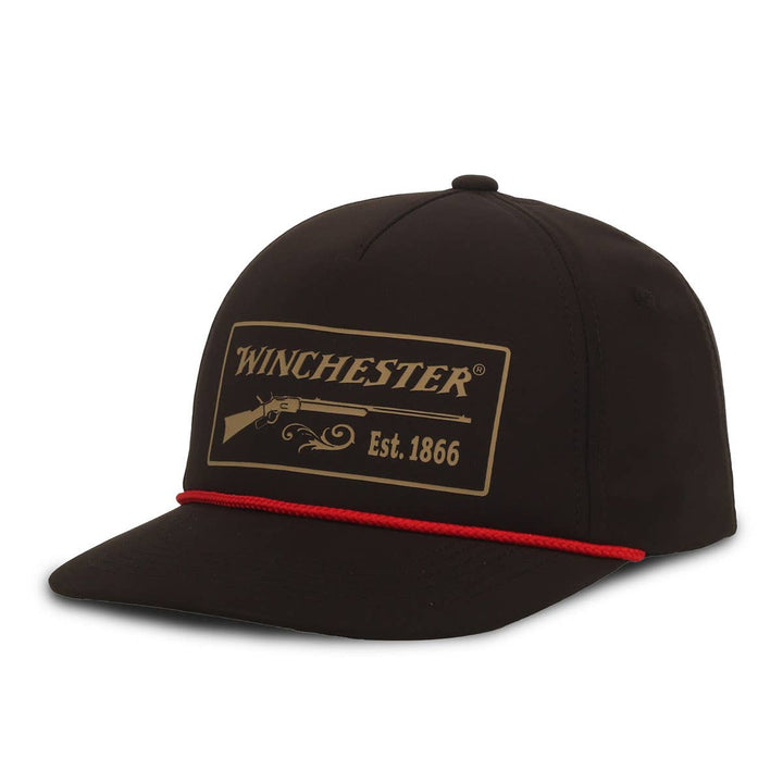 Winchester Chocolate Brown 5-Panel Cap