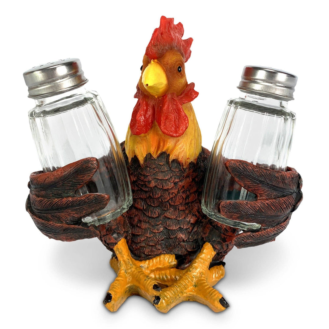 Salt and Pepper Shakers-Rooster